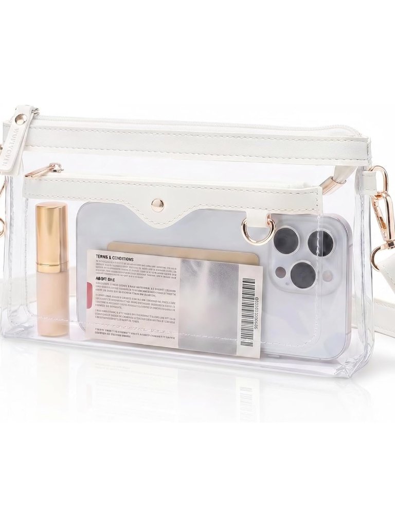 Small Clear Bag For Stadium Events, Stadium Approved Clear Purse For Women,